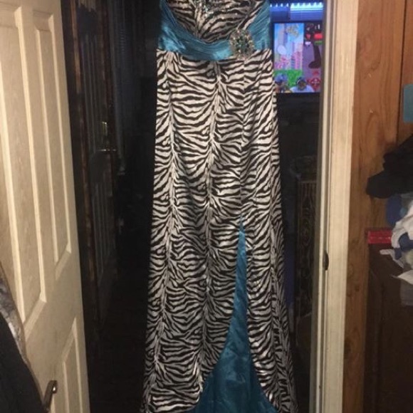 Prom Dres Size 10 - Picture 2 of 8